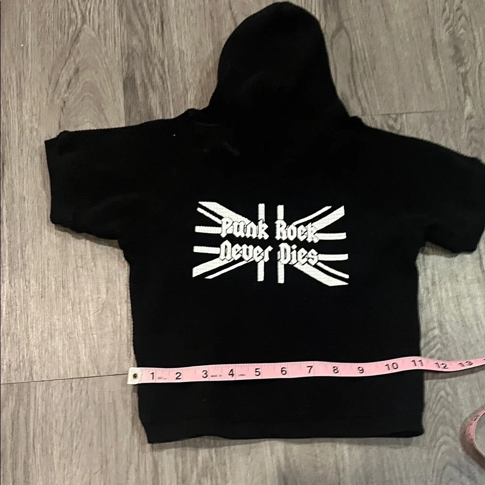 Black Punk Rock Kids Hoodie